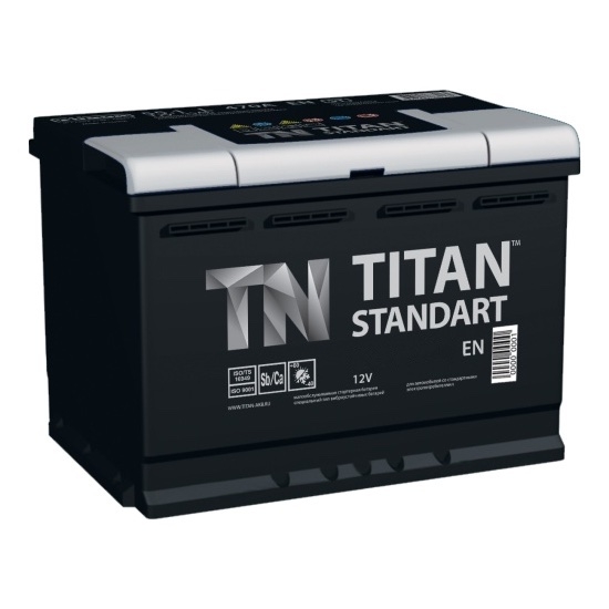 Titan Standart 6СТ-62.0 L*