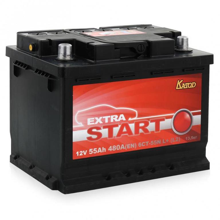 Аккумулятор катод Extra start 6ст-60n l+ (l2). Аккумулятор автомобильный катод Extra start Extra start. Аккумулятор Extra start 6ст-55n r+. Катод Extra start Extra start 62ач 580a.