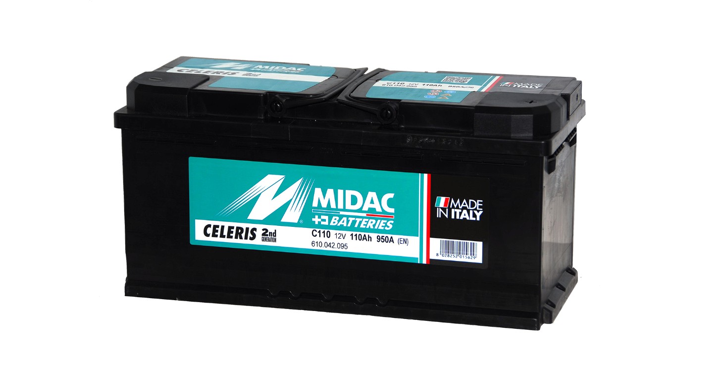 Midac Celeris C110 Standard DIN 110Ah 950A о.п.