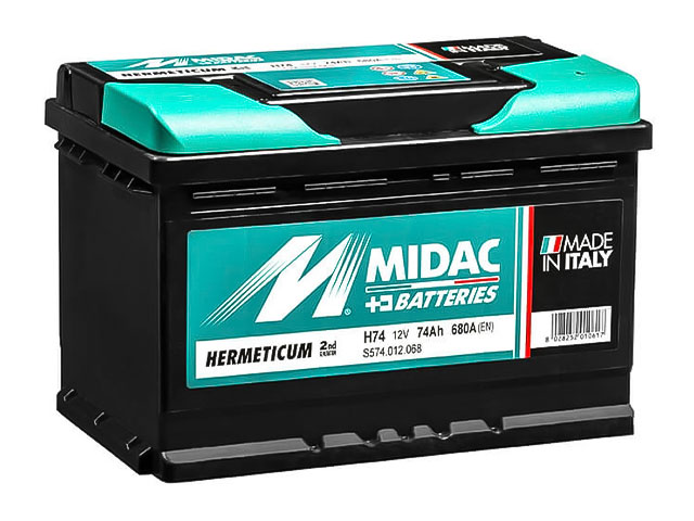 Midac Hermeticum H74 Standard DIN 74Ah 680A о.п.