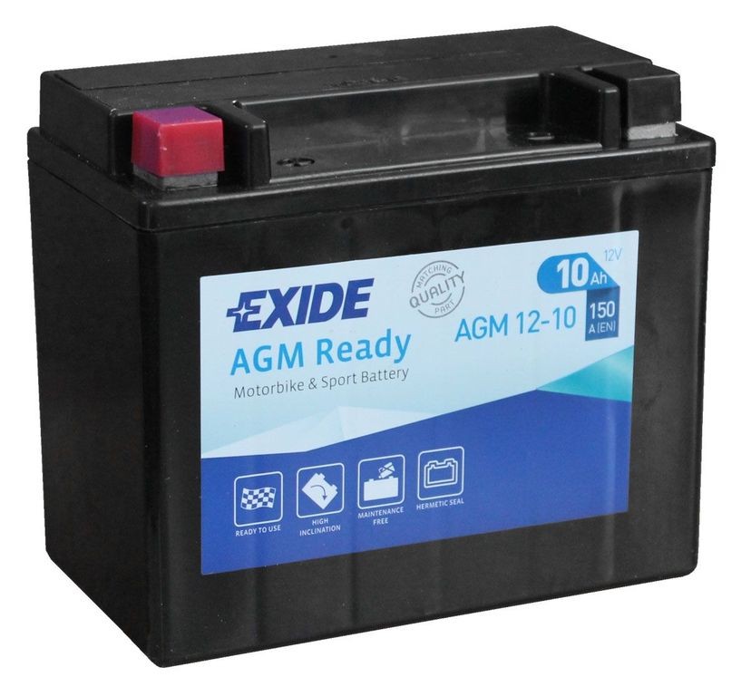 Exide AGM12-10 10AH 150А L+